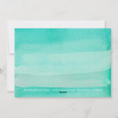 Christening virtuel / Baptême nouvelle invitation  (Dos)