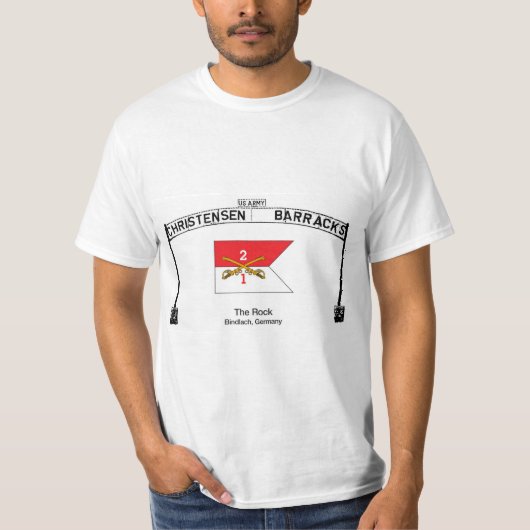 Christensen Barracks, Bindlach, Duitsland, The Roc T-shirt (Voorkant)