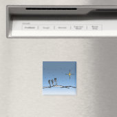 Christian 3 Wise Men Abstract Design Magnet (In Situ (Lave-vaisselle))
