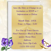 CHRISTIAN, 50ste Verjaardag Save-the-Date Kaarten