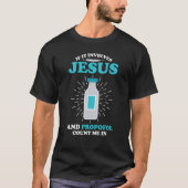 Christian Anesthetist If It Involves Jesus T-shirt (Voorkant)