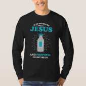 Christian Anesthetist If It Involves Jesus T-shirt (Voorkant)