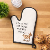 Christian Baking Oven Mitt pour femmes (De haut en bas)