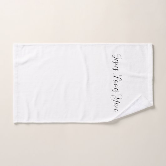 Christian Bath towel Jesus Loves You Bad Handdoek (Handdoek)