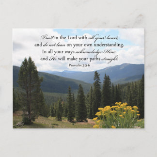 Christian Bible Verse Photo Inspiron Picture Briefkaart