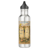 Christian Bible Verse Water Bottle Waterfles (Links)