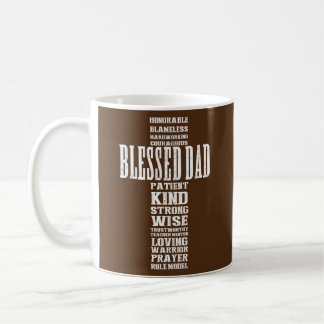 Christian Blessed Dad Cross Fathers Day Prayer Koffiemok