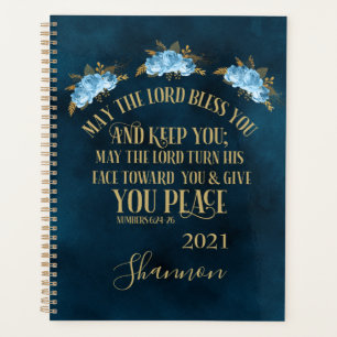 Christian Blessing Bible Floral 2022