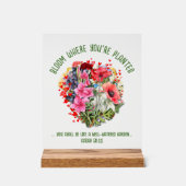 Christian BLOOM OÙ VOUS ÊTES PLANTÉ Floral (Recto)