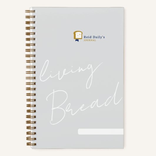 Christian Bread Logo | Living Bread Journal (Recto)