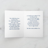 Christian Carte de remerciements pour anciens comb (Intérieur)