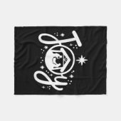 Christian Christmas Joy Jesus Nativity Scene Faith Fleece Deken (Voorkant (Horizontaal))