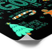 Christian Christmas My God Is Jesus Is The Reason Poster (Hoek)