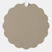 Christian Christmas Ornament Card (Achterkant)