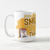 Christian Christmas Thank Lord Mug (Gauche)