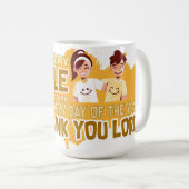 Christian Christmas Thank Lord Mug Koffiemok (Voorkant rechts)