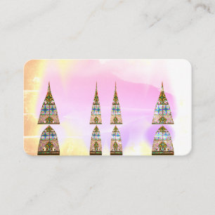 Christian Church Cartes de visite en verre tendu