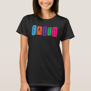 Christian Church jesus God Bible Verse Love Faith T-shirt