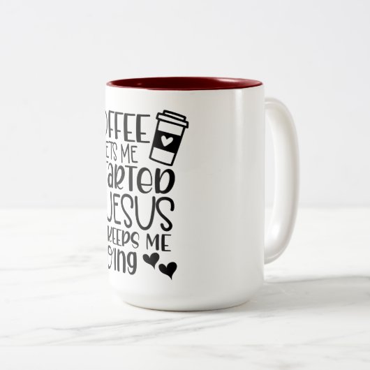 Christian Coffee Mug (Devant droit)