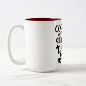 Christian Coffee Mug (Gauche)