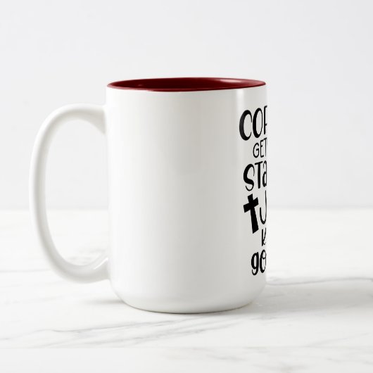 Christian Coffee Mug (Gauche)