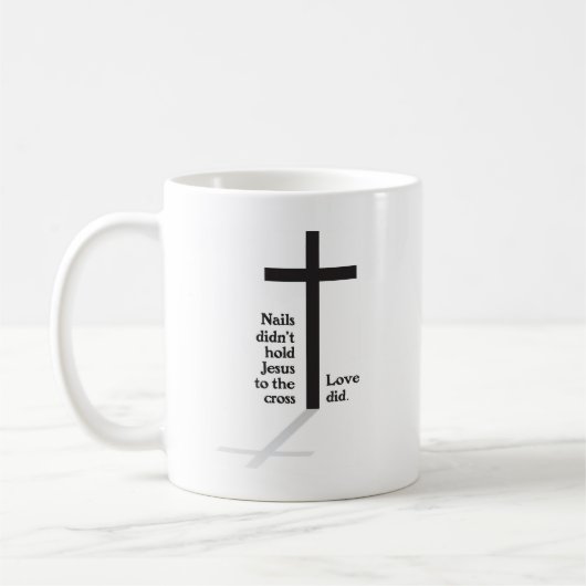 Christian Coffee Mug (Gauche)