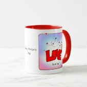 Christian Coffee Mug pour la fête des mères avec v (Devant droit)
