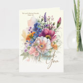 Christian Condolence Merci funéraire (Devant)