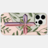 Christian Cross iPhone 16 Pro Coque Ai design (Verso (horizontal))
