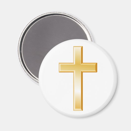 Christian Cross Magnet (Recto/Verso)