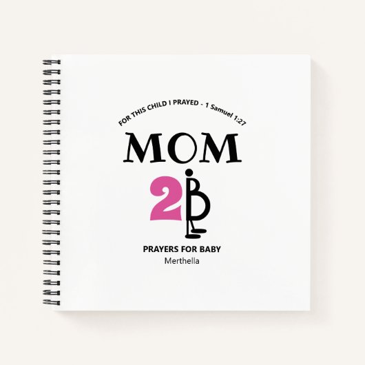 Christian Custom Baby Prières Journal de grossesse (Devant)