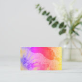 Christian Dance Empreinte Pieds Cartes de visite (Debout devant)