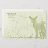 Christian Deer Pants pour la papeterie de l'eau (Devant / Derrière)