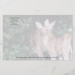 Christian Deer Pants pour la papeterie de l'eau