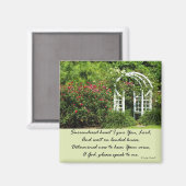 Christian Encouragement Magnet (Recto/Verso)