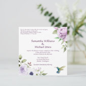 Christian Faire-part de mariage - Chanson de Salom (Debout devant)