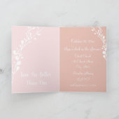 Christian Faire-part de mariage-Deux sont meilleur (Intérieur)