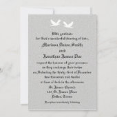 Christian Faire-part de mariage — Foi, Espoir et A (Dos)