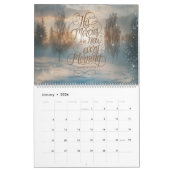 Christian Faith and Encouragement 2025 Calendrier (Jan 2026)