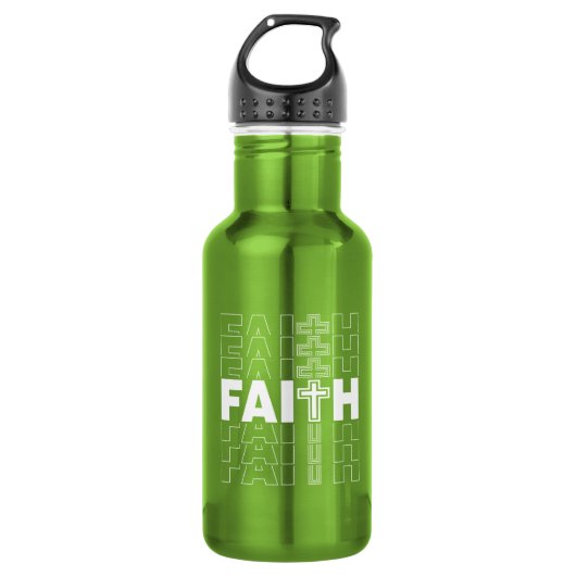 Christian Faith Bouteille d'eau (Devant)
