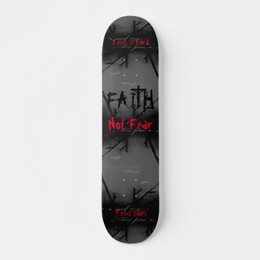 Christian Faith Jesus Skateboard (Devant)