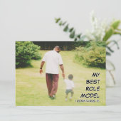 Christian FÊTE DES PÈRES meilleur modèle Carte pho (Debout devant)