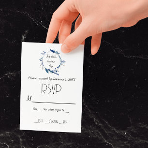 Christian Floral Two Devient Un Mariage RSVP