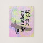 Christian Girl Puzzle avec Coeurs rose et Jaune (Vertical)