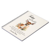 Christian Gratitude Journal Bible Verse Baby Deer (Côté gauche)