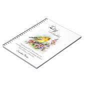 Christian Gratitude Journal Bible Verse Bird (Côté gauche)