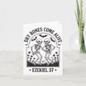 Christian Halloween Dry Bones Come Alive Funny Jes Kaart (Voorkant)