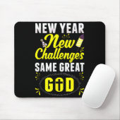 Christian Happy New Year New Challenges Same Great Muismat (Met muis)