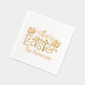 Christian Happy Pâques Religieux Nom Personnalisé (Gauche)