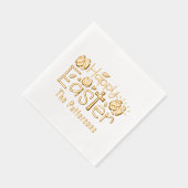 Christian Happy Pâques Religieux Nom Personnalisé (Droite)